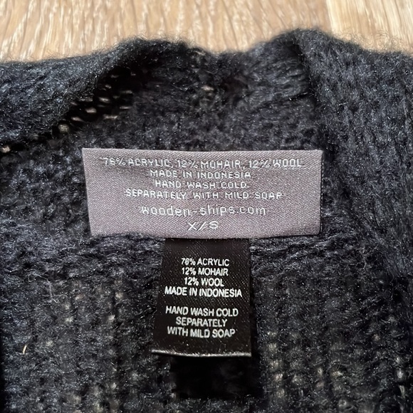 Wooden Ships long cardigan, size XS - Picture 3 of 4